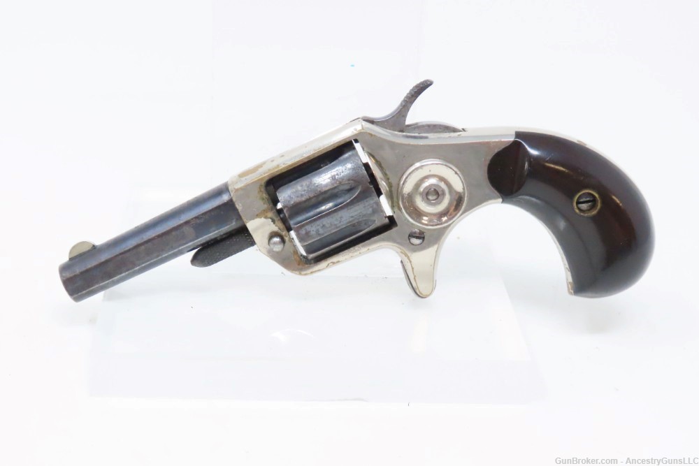1876 VICTORIAN LONDON .22 Short 7-Shot Revolver COLT New Line CASED Antique-img-5