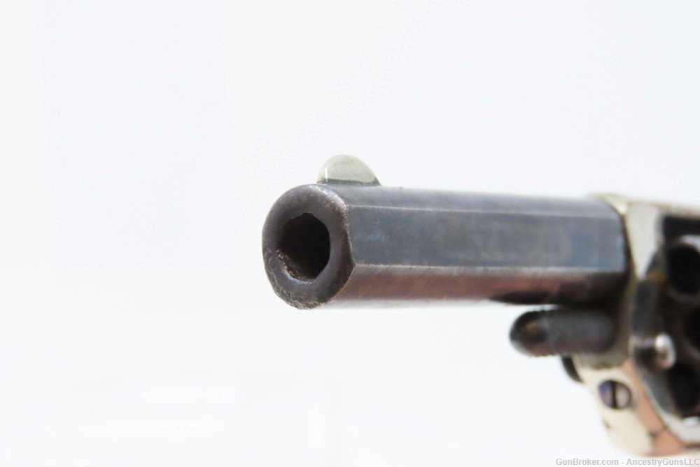 1876 VICTORIAN LONDON .22 Short 7-Shot Revolver COLT New Line CASED Antique-img-13