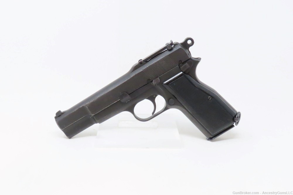 INGLIS Hi Power Mk I* Pistol SHOULDER STOCK HOLSTER WWII JMBrowning P35 C&R-img-2
