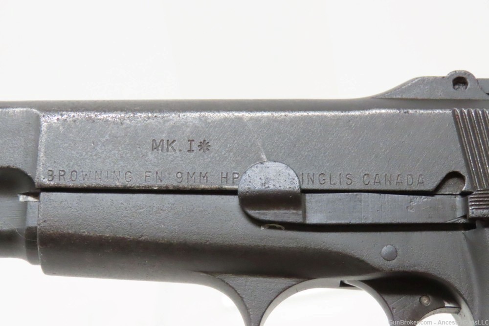 INGLIS Hi Power Mk I* Pistol SHOULDER STOCK HOLSTER WWII JMBrowning P35 C&R-img-6