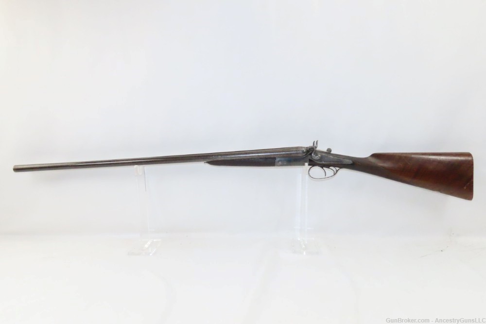 FRENCH ENGRAVED ROBLIN 16 Gauge SIDE x SIDE HAMMER Shotgun Ejectors Antique-img-1