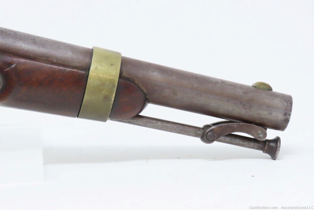 1851 HENRY ASTON US Contract Model 1842 DRAGOON .54 Cal. Smoothbore Pistol -img-4