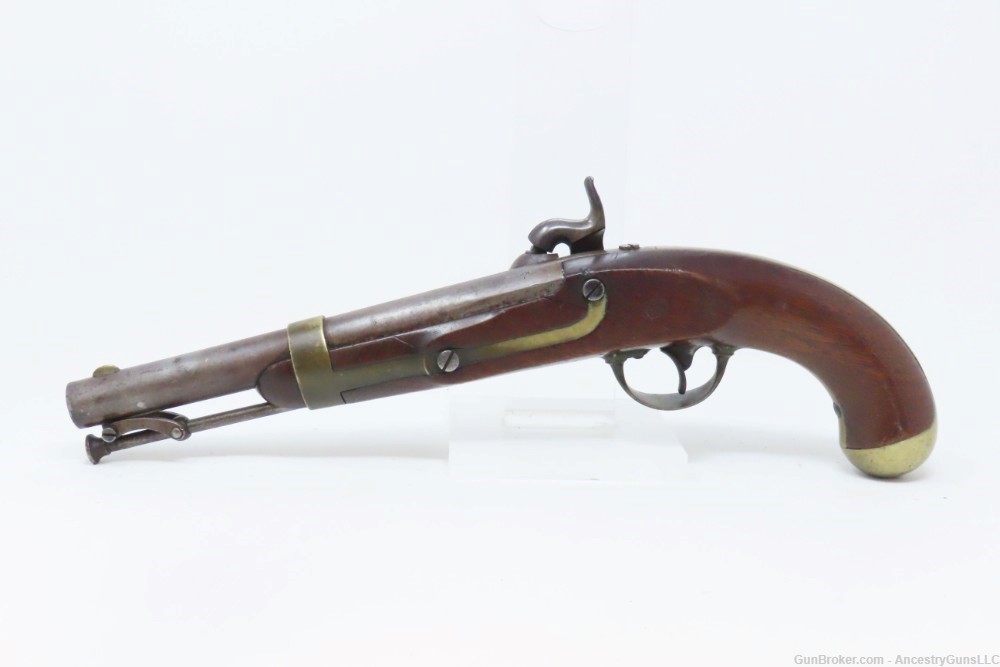 1851 HENRY ASTON US Contract Model 1842 DRAGOON .54 Cal. Smoothbore Pistol -img-16