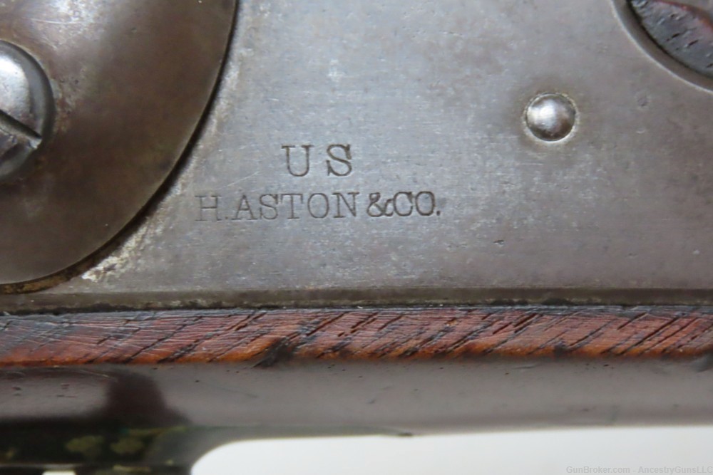 1851 HENRY ASTON US Contract Model 1842 DRAGOON .54 Cal. Smoothbore Pistol -img-6