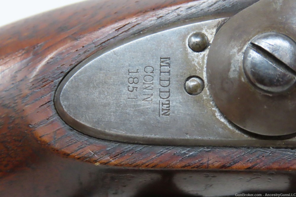 1851 HENRY ASTON US Contract Model 1842 DRAGOON .54 Cal. Smoothbore Pistol -img-5