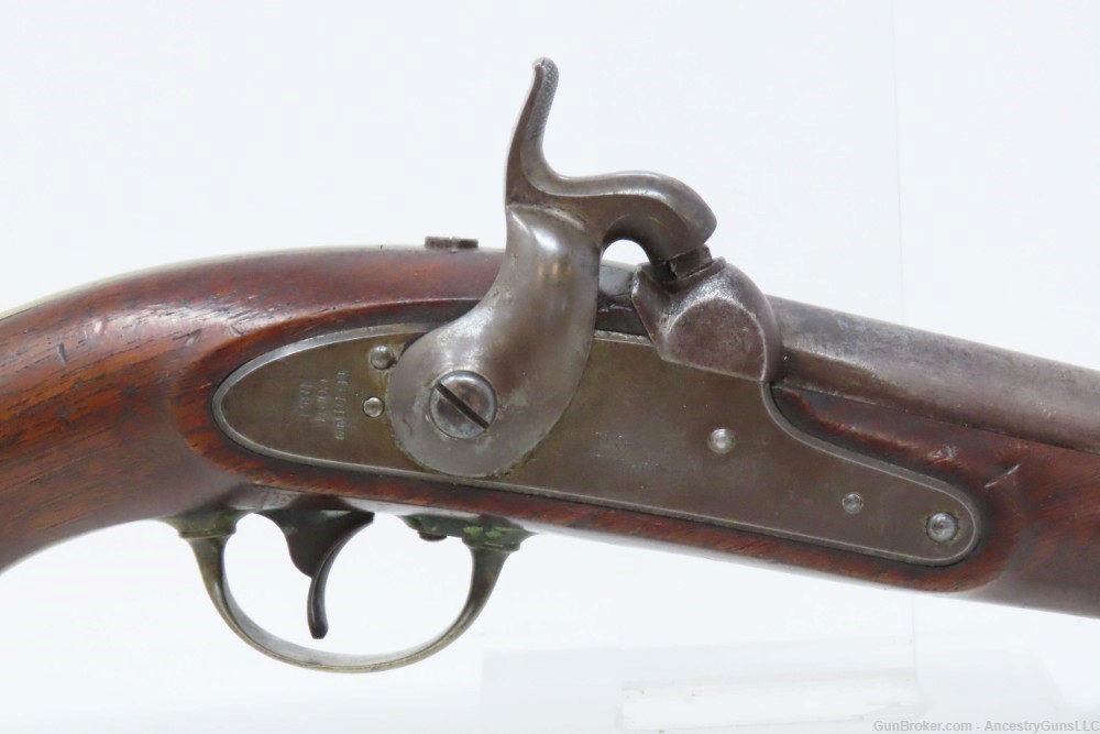 1851 HENRY ASTON US Contract Model 1842 DRAGOON .54 Cal. Smoothbore Pistol -img-3