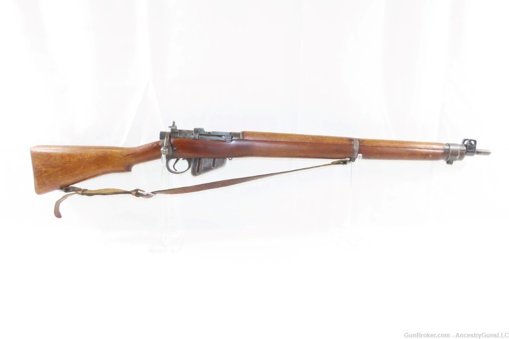 WORLD WAR 2 US SAVAGE Enfield No. 4 Mk. 1* C&R Bolt Action LEND/LEASE Rifle-img-1