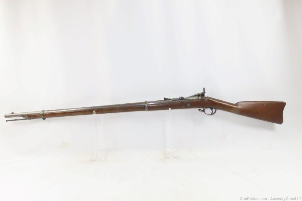 Antique U.S. SPRINGFIELD Model 1866 .50-70 GOVT ALLIN Conversion TRAPDOOR  -img-13