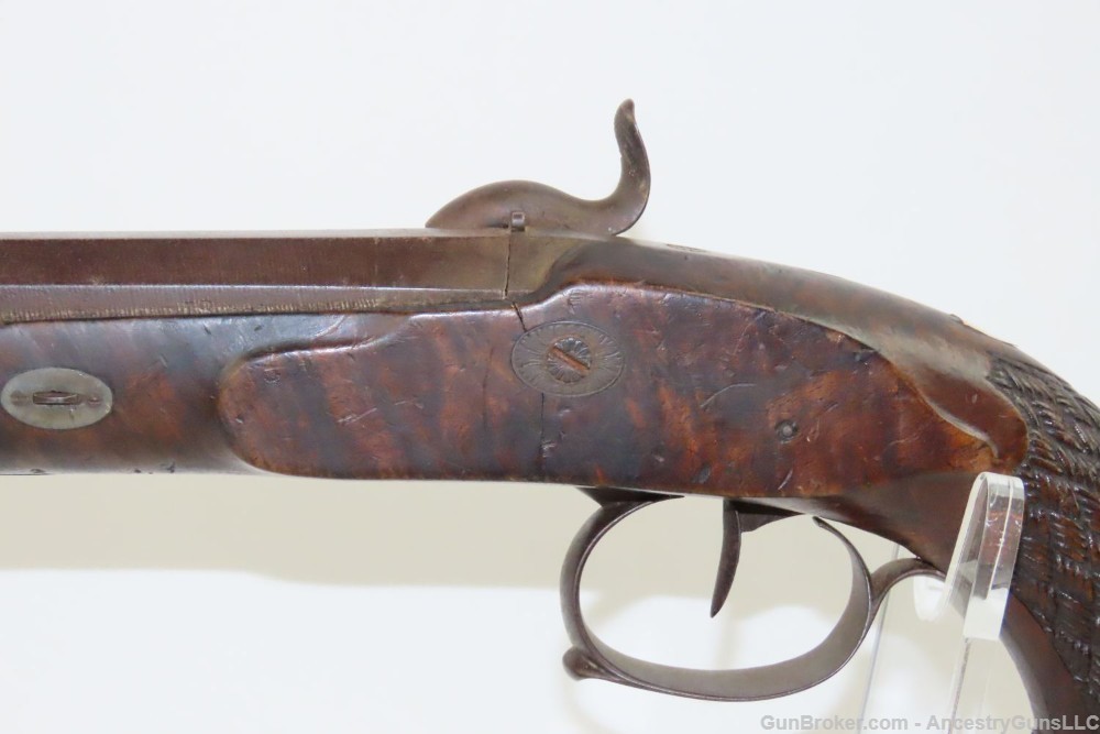 Antique FRENCH BRACE of Percussion OFFICER’S Pistols by ROGUET À ST. ETIENN-img-34