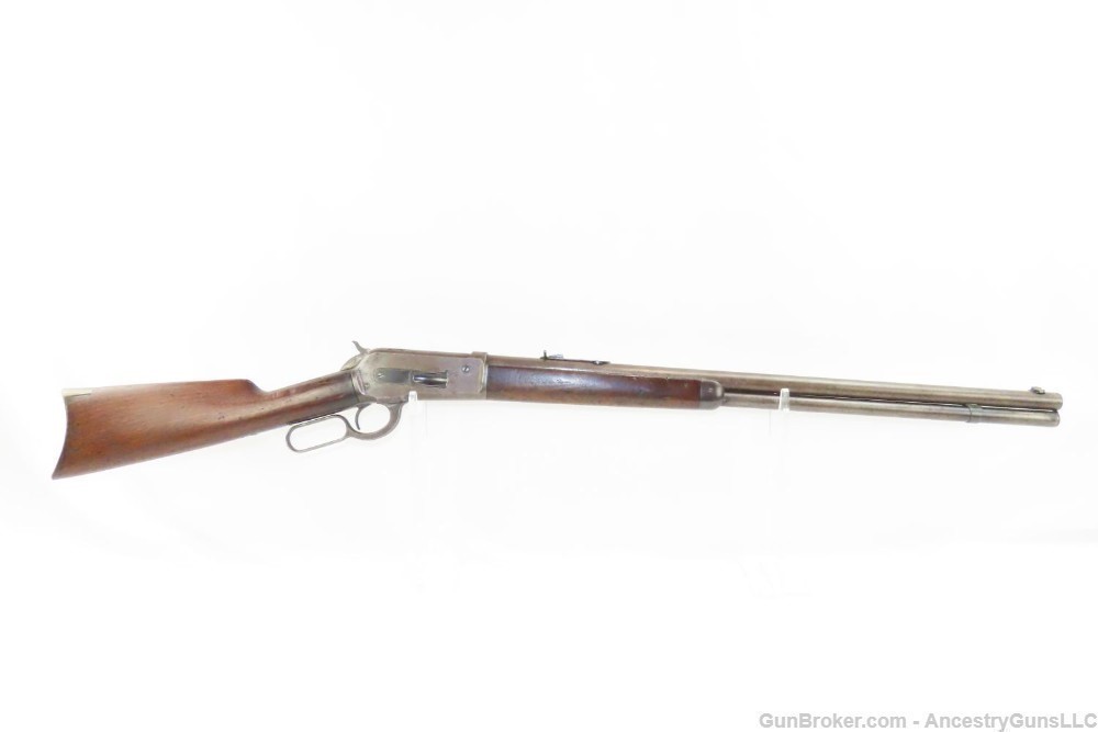 1888 Antique WINCHESTER Model 1886 Lever Action .40-82 WCF REPEATING Rifle-img-14