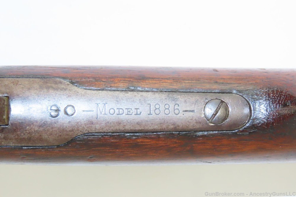 1888 Antique WINCHESTER Model 1886 Lever Action .40-82 WCF REPEATING Rifle-img-9