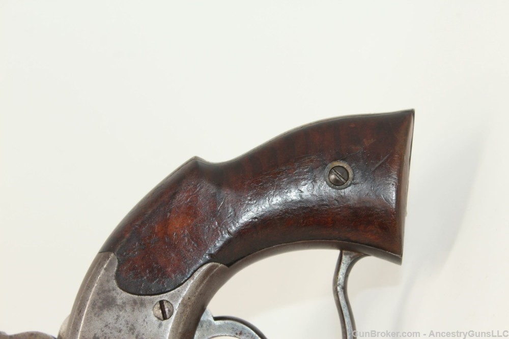 CIVIL WAR Antique SAVAGE NAVY Percussion Revolver-img-2