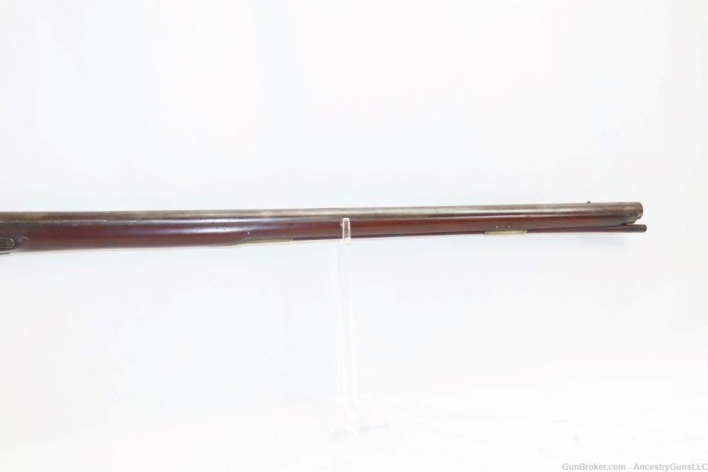 1797 EARLY AMERICAN NEW ENGLAND Flintlock Musket by THOMAS HOLBROOK Antique-img-4