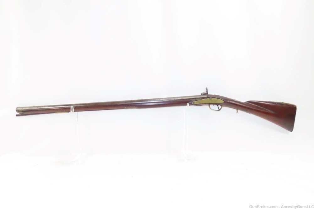 1797 EARLY AMERICAN NEW ENGLAND Flintlock Musket by THOMAS HOLBROOK Antique-img-13