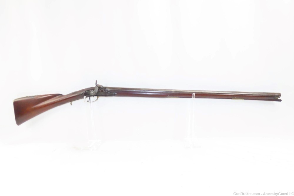 1797 EARLY AMERICAN NEW ENGLAND Flintlock Musket by THOMAS HOLBROOK Antique-img-1