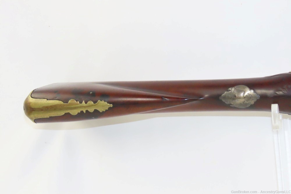 1797 EARLY AMERICAN NEW ENGLAND Flintlock Musket by THOMAS HOLBROOK Antique-img-9