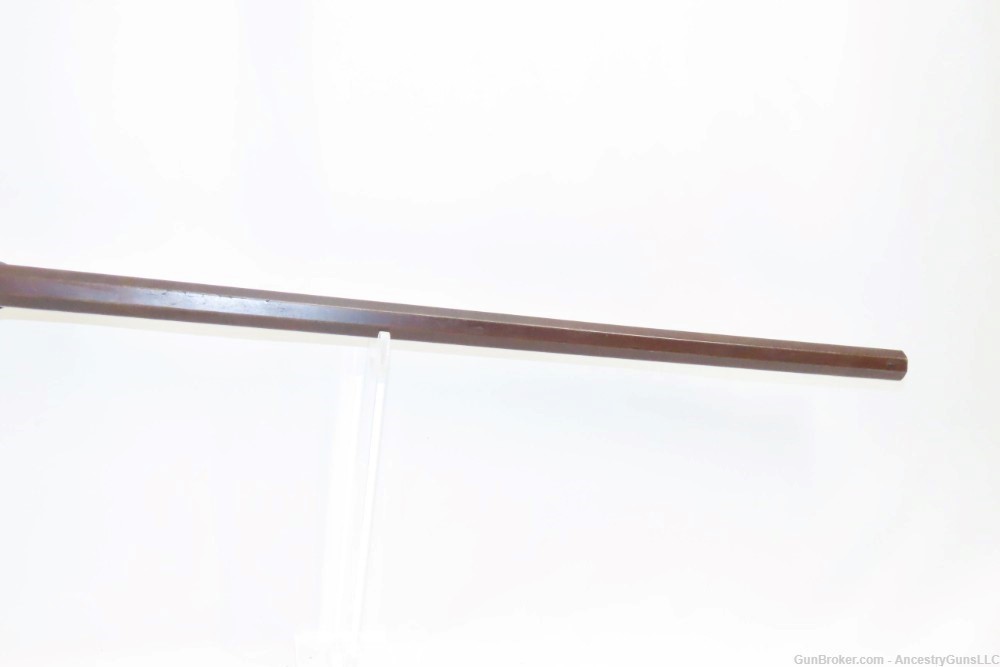 c1840s Roxbury, MASSACHUSETTS Long Rifle by HENRY PRATT .61 Caliber Antique-img-13