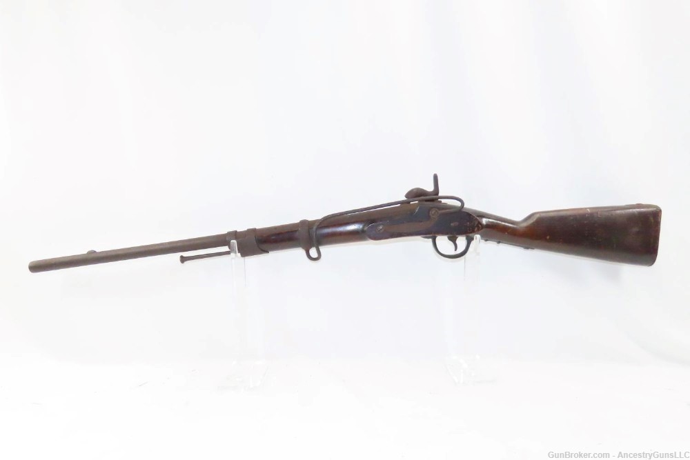 BOSHIN WAR Period EUROPEAN-JAPANESE Import Saddle Ring Carbine .58 Caliber -img-11