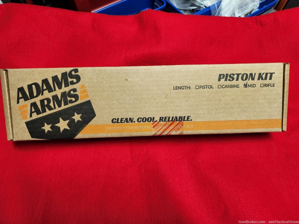 Adams Arms MID-Length Piston Kit for AR Style 223 Rem/5.56 NIB-img-1