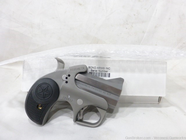 NIB Bond Arms Roughneck 45 ACP 2.5" Rubberized Grips 389853-img-0