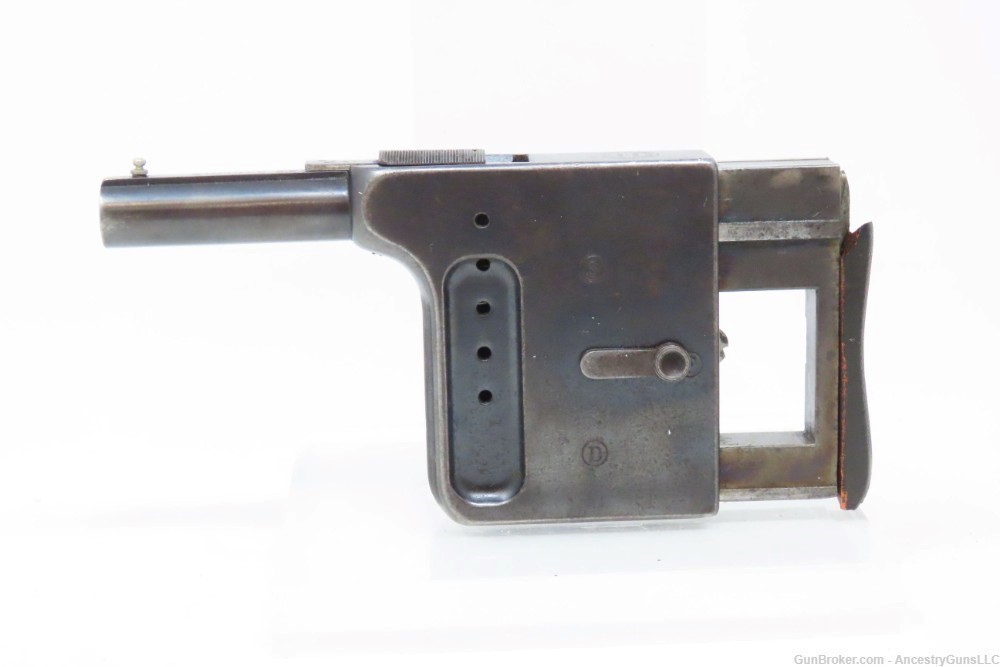 Manufacture FRANCAISE D’ARMES French Gaulois No. 1 PALM SQUEEZER Pistol C&R-img-1