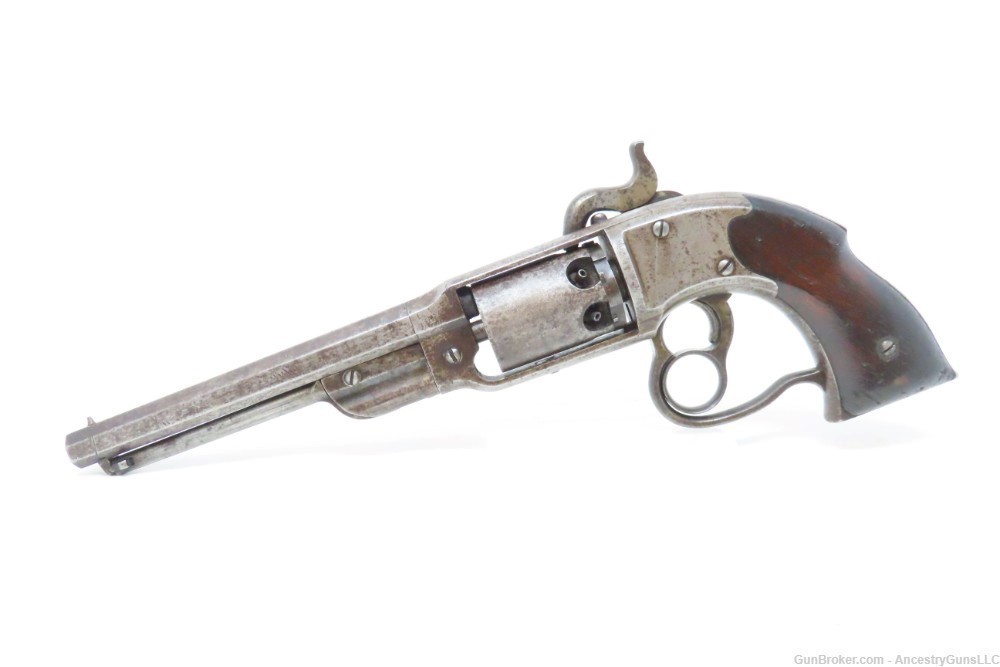 CIVIL WAR Antique US SAVAGE .36 Cal. NAVY Percussion SINGLE ACTION Revolver-img-1