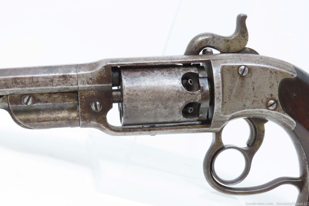 CIVIL WAR Antique US SAVAGE .36 Cal. NAVY Percussion SINGLE ACTION Revolver-img-3