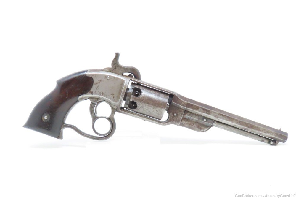CIVIL WAR Antique US SAVAGE .36 Cal. NAVY Percussion SINGLE ACTION Revolver-img-13
