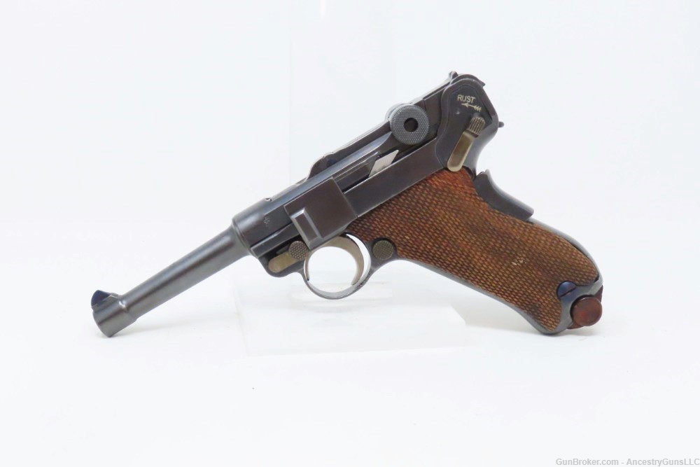 SCARCE DUTCH Contract VICKERS Model 1906 LUGER Pistol GS 1929 INDONESIA C&R-img-1