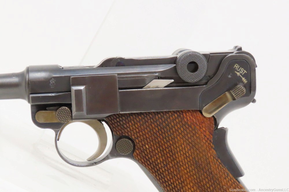 SCARCE DUTCH Contract VICKERS Model 1906 LUGER Pistol GS 1929 INDONESIA C&R-img-3
