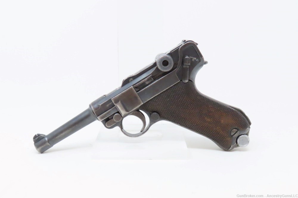 Post-WORLD WAR I Era DWM 7.65x21mm GERMAN LUGER C&R Pistol    .30 Semi-Auto-img-1