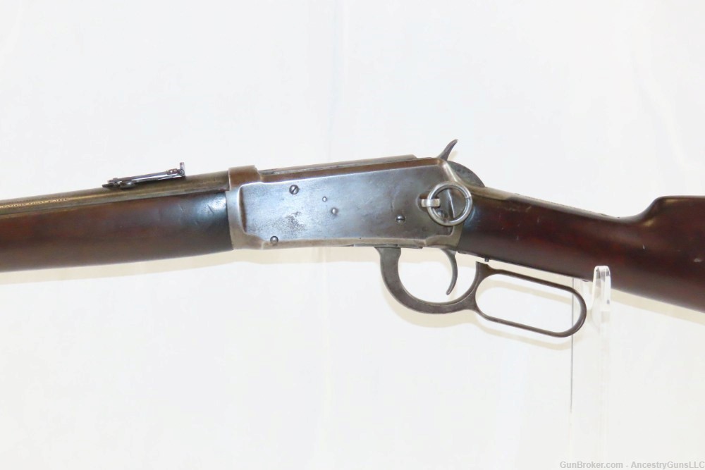 WINCHESTER Model 1894 Lever Action .32-40 Cal. WCF C&R Saddle Ring CARBINE -img-3