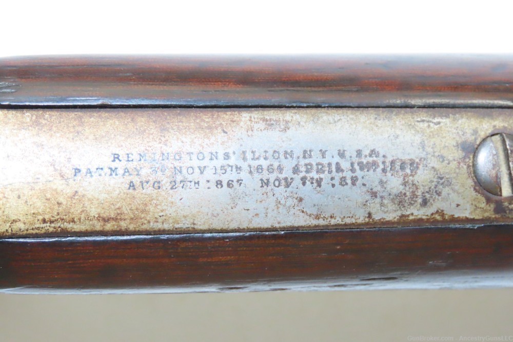 STATE of NEW YORK MILITIA Remington M1871 ROLLING BLOCK Antique .50-70 GOVT-img-8
