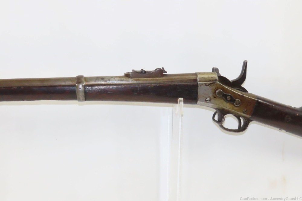 STATE of NEW YORK MILITIA Remington M1871 ROLLING BLOCK Antique .50-70 GOVT-img-3