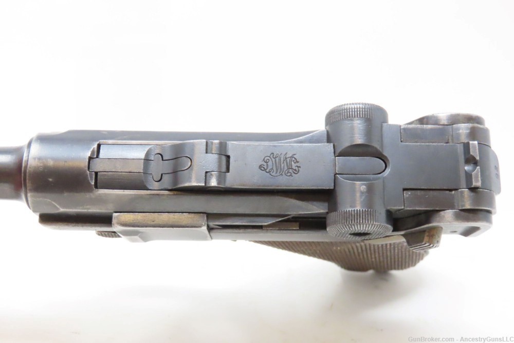 c1919 mfr. WEIMAR GERMAN DWM 7.65x21mm Commercial LUGER Pistol C&R -img-6