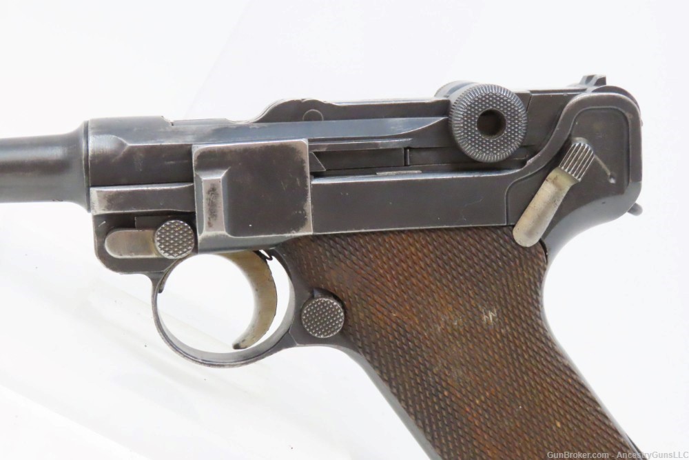 c1919 mfr. WEIMAR GERMAN DWM 7.65x21mm Commercial LUGER Pistol C&R -img-3