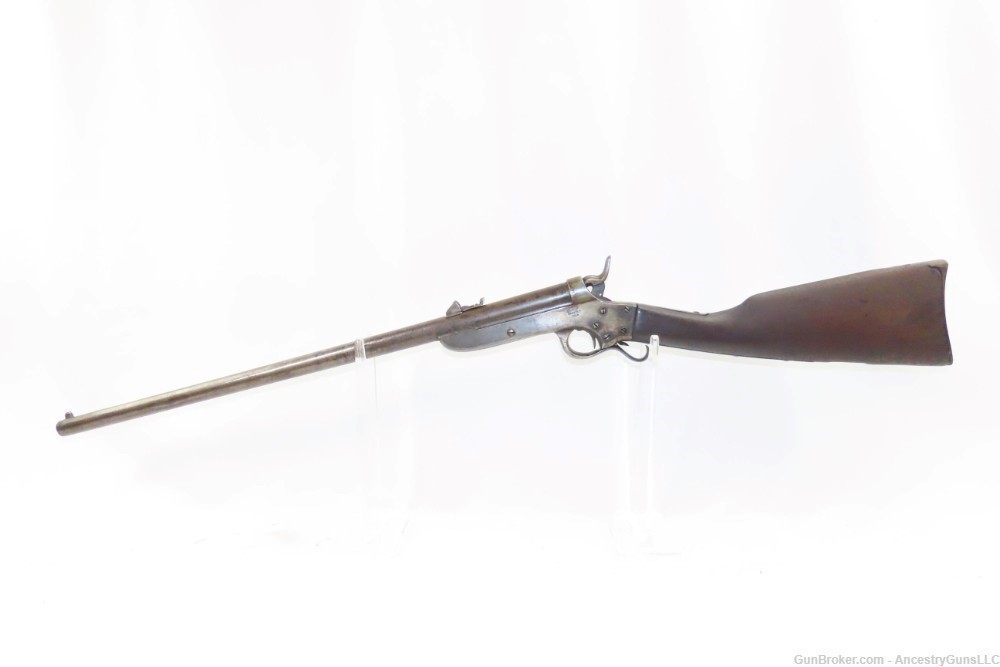 RARE CIVIL WAR Antique SHARPS & HANKINS Model 1862 ARMY .52 Cal. RF Carbine-img-1