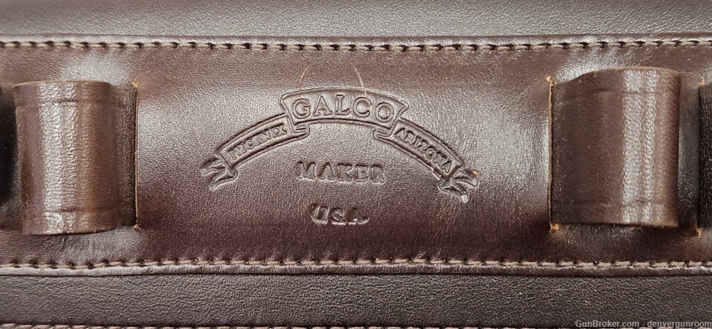 Galco Leather Sporting Clays Pouch Dark Havana-img-1