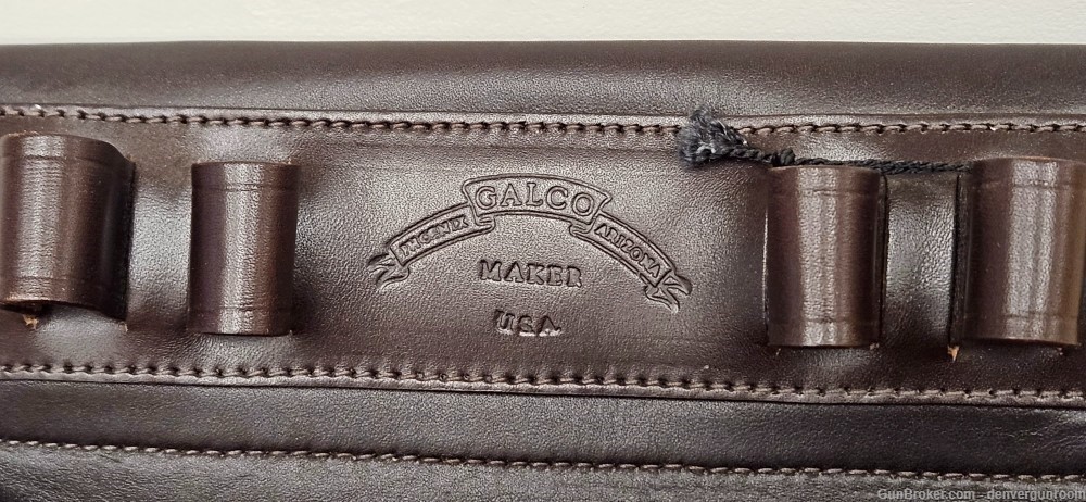 Galco Leather Sporting Clays Pouch Dark Havana-img-1