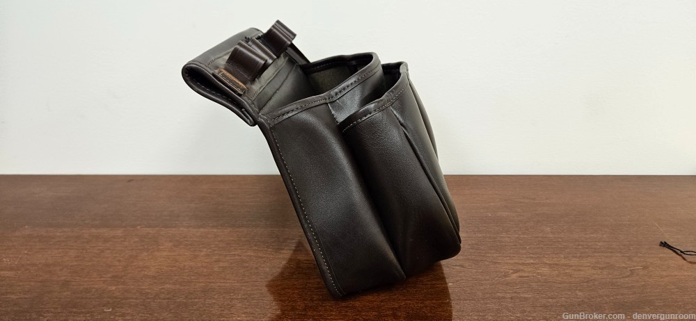 Galco Leather Sporting Clays Pouch Dark Havana-img-3