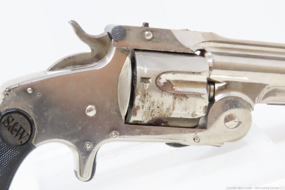 1876 Antique BABY RUSSIAN SMITH & WESSON 1st Model .38 Caliber S&W Revolver-img-16