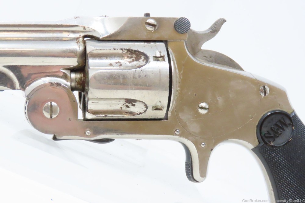 1876 Antique BABY RUSSIAN SMITH & WESSON 1st Model .38 Caliber S&W Revolver-img-3