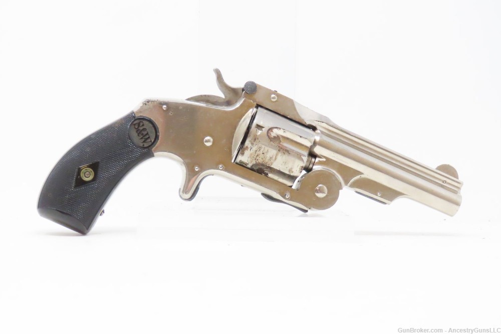 1876 Antique BABY RUSSIAN SMITH & WESSON 1st Model .38 Caliber S&W Revolver-img-14