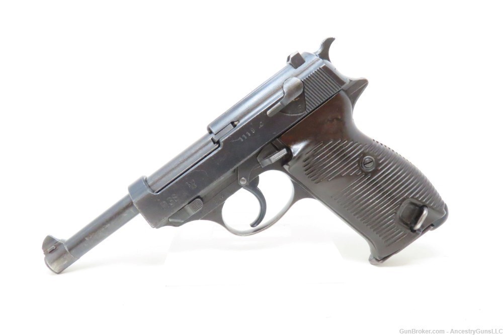 c1943 mfr. German MAUSER P.38 World War II “byf/43” Code 9x19mm Pistol C&R -img-3