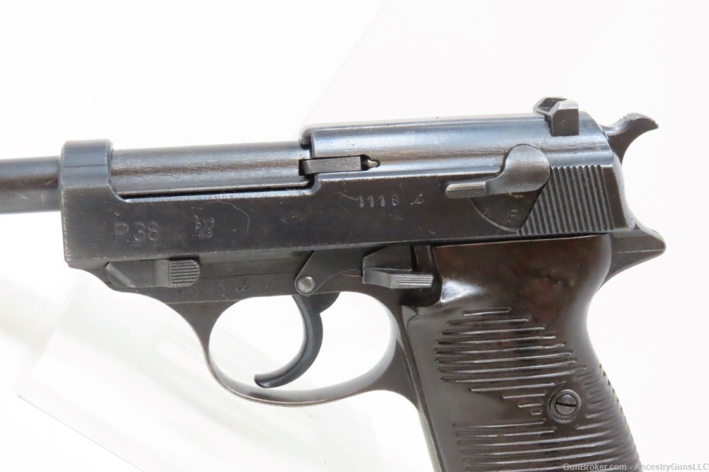 c1943 mfr. German MAUSER P.38 World War II “byf/43” Code 9x19mm Pistol C&R -img-5