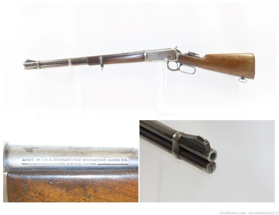 c1940 mfr. WINCHESTER Model 94 .30-30 WCF Lever Action Carbine Pre-1964 C&R-img-0