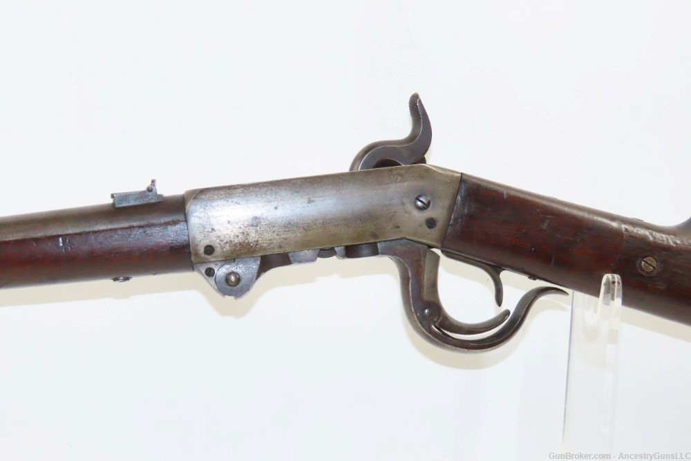 CIVIL WAR Antique U.S. BURNSIDE Model 1864 “5th Model” SADDLE RING Carbine -img-15