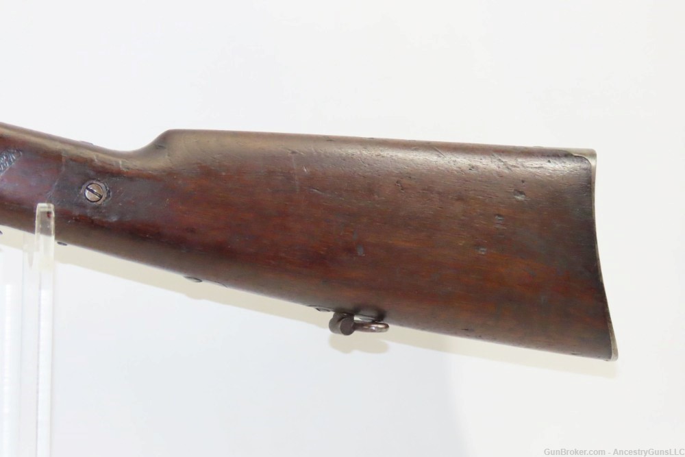 CIVIL WAR Antique U.S. BURNSIDE Model 1864 “5th Model” SADDLE RING Carbine -img-14