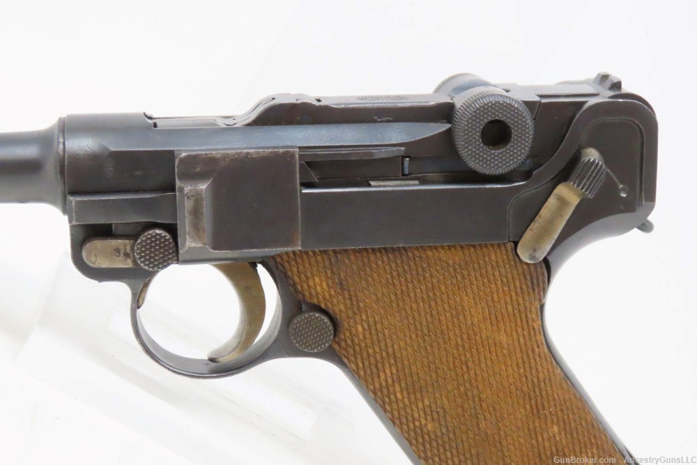WORLD WAR I Era DWM 7.65x21mm GERMAN LUGER C&R Pistol Semi-Automatic .30   -img-3