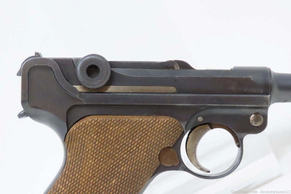 WORLD WAR I Era DWM 7.65x21mm GERMAN LUGER C&R Pistol Semi-Automatic .30   -img-18